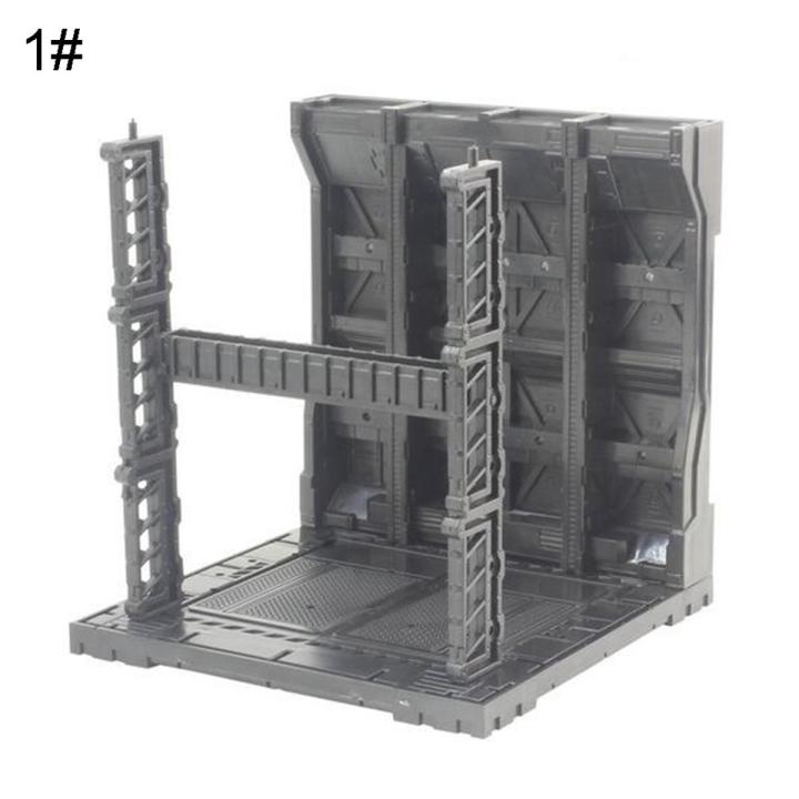 Gundam Robot Hangar Action Figure Model DIY Assembly Puzzles Toy Collectible