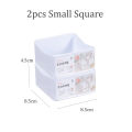 Locaupin Multipurpose Stackable Desktop Organizer Shelf Vanity Countertop Skincare Cosmetic Storage Makeup Brushe Holder. 