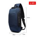 OZUKO Men Chest Bag Multifunction Crossbody Bag for Men Anti-theft Shoulder Messenger Bags Male Waterproof Short Trip Pack New. 