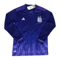 Argentina World Cup Away Jersey Full Sleeves Thai Premium Quality Football Jersey 2022. 