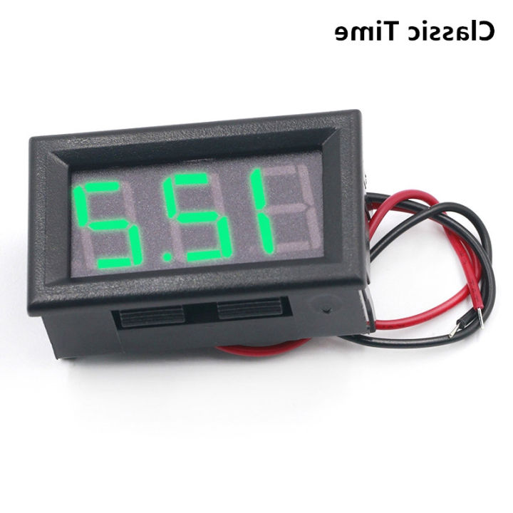 0.56%20Inch%20LED%20Display%20Panel%20Voltage%20Meter%20Digital%20Voltmeter%20Home%20Use%20Voltage%202%20line%20DC%204.5V-30V%202%20Wires%20Red%20Green%20Blue%20-%20Image%203