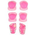 【KuaKe Mall】6pcs/set Child Protective Set Knee Pads Elbow Pads Wrist Protector Protection for Scooter Cycling Roller Skating.