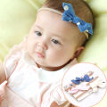 3Pcs/Set Soft Elastic Newborn Baby Headband Cute Bows Baby Girl Headbands Toddler Infant Girls Hair Band Baby Hair Accessories. 