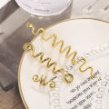 Spiral Decor Hair Ring Spring Accessories Hair Braid Rings Clips Dread Locks Hair Braiding Metal Hair Loop DIY Decoration. 
