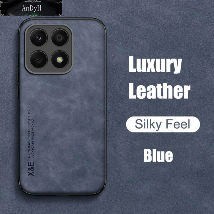 AnDyH%20For%20Honor%20X8a%20Phone%20Case%20Skin%20Feel%20Leather%20Soft%20Silicone%20All%20Inclusive%20Lens%20Cover%20Casing%20-%20Image%209