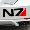 【Mary DAI Store】Car Stickers MASS EFFECT N7 Creative Decoration For Trunk Windshield Styling Vinyls D40. 