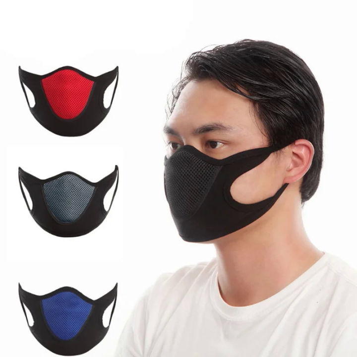 Men's%20Breathable%20Face%20Mask%20Black%20Mesh%20Cloth%20Mouth%20Cover%20Adult%20Washable%20Reusable%203D%20Protection%20Face%20Mask%20Party%20Decoration%20-%20Image%205