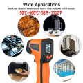 -50~600°C Digital Infrared Thermometer Laser Temperature Meter Non-contact Pyrometer Imager Hygrometer IR Sensor Termometro. 