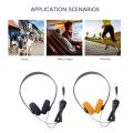 Retro Feelings Portable Wired Small Headphones Music Mp3 Walkman INS Style Headset Sports Fashion Photo Props. 