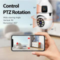 V380 pro Dual Lens(Double Camera) Wifi IP Security Bulb Camera 2. 