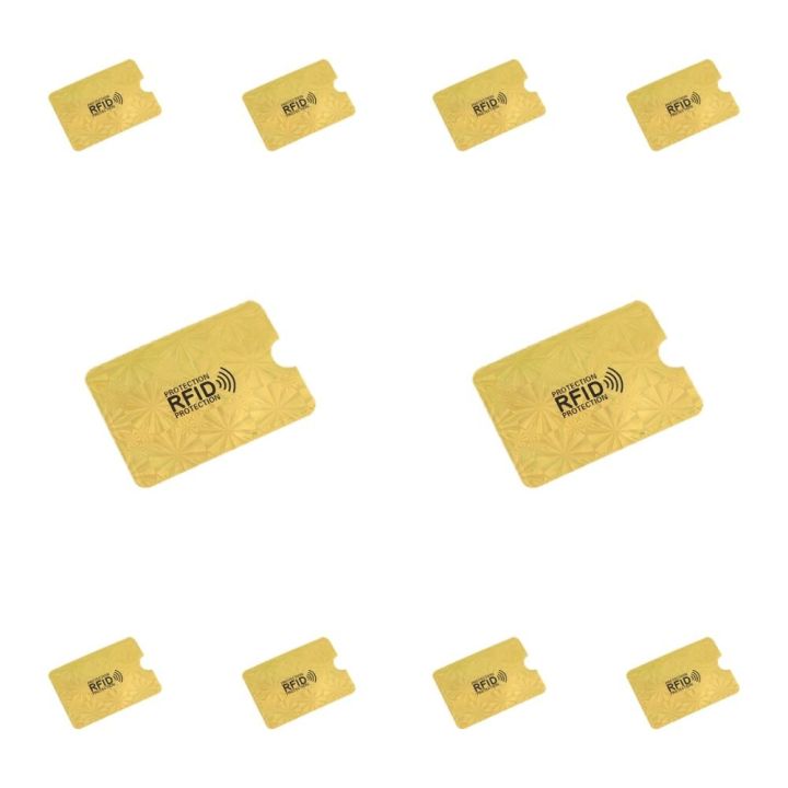 10Pcs%20Anti%20Theft%20Bank%20Credit%20Card%20Protector%20NFC%20RFID%20Blocking%20Card%20Holder%20Wallet%20Cover%20Aluminium%20Foil%20ID%20Business%20Card%20Case%20-%20Image%207