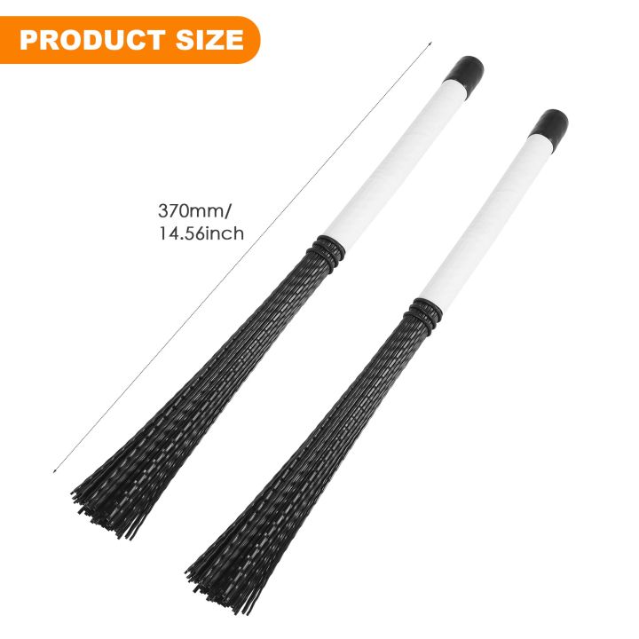2Pcs%20Cajon%20Brush%20Telescoping%20Drum%20Brushes%20Nylon%20Sticks%20Percussion%20for%20Jazz%20Stick%20Drum%20Musical%20-%20Image%208