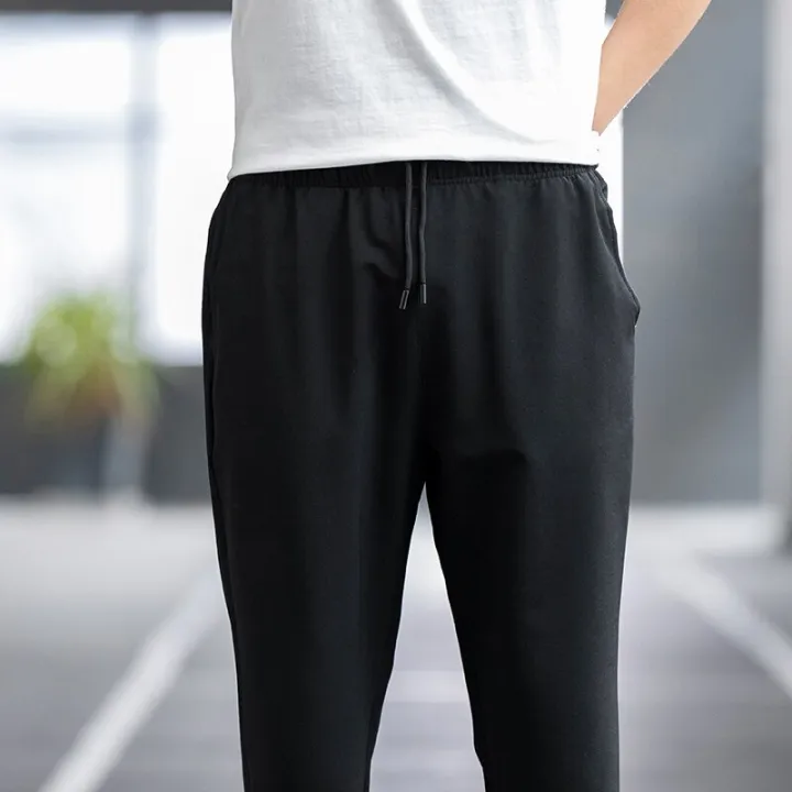 Men's%20Summer%20Spring%20Casual%20Fashion%20Quick%20Dry%20Breathable%20Solid%20color%20Pants%20Male%20Lightweight%20Street%20Fitness%20Joggers%20Trousers%20-%20Image%207