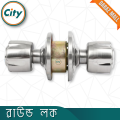 High Security Round Lock Silver Color New Kamranga Model Universal Wooden Door Lock.