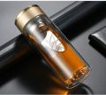 New Double Wall Glass cup Bottles Tumbler Glass Tea Drinking, Teacup Coffee Water pot tea cup,Water Bottle cups Flask.