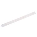 40cm 16 Inches Length Measure Clear Plastic Straight Edge Ruler.