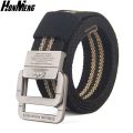 Korean Style Fashionable All-Matching Student Men's and Women's Belt Youth Double Ring Buckle Canvas Belt Fabric Student Jeans Belt. 