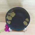 Exclusive Black beauty dinner plate  and half plate. 