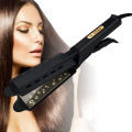 Hair Straightener Four-gear temperature adjustment Ceramic Tourmaline Ionic Flat Iron Hair Straightener For Women Widen panel.