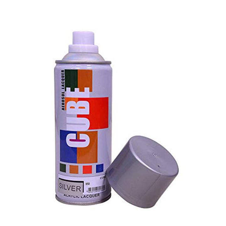 Spray Paint, Silver ,Strong Quality Spray Paint Silver Color 400 ml Koria