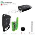 For XKKF03EN Universal Wire Remote Key Fob 3 Button for Style for VVDI Key Tool. 