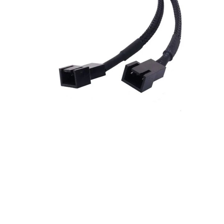 1pcs/2pcs/5pcs%203%20Pin%20PWM%20Splitter%203Pin%20PWM%20Female%20To%203%20Pin%20PWM%20Adapter%20Cable%20for%20Computer%20CPU%20Case%20Fan%20Sleeved%20Power%20Cable%20-%20Image%204