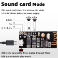 NAMUNY 4X Bluetooth Amplifier Board, 5W +5W Output , DC 3.7V-4.2V/5V Mini Bluetooth Speaker Board. 
