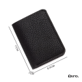 Avro Men's Soft PU Leather Business Wallet Multi-Card Slot With ID Holder Solid Color Travel Money Bag For Men. 