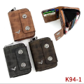Stylish Multi-Compartment Zipper Wallet for Men and Women – Premium PU Leather Card Holder.