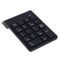 【happy one】Wireless Numeric Keyboard 3.0 Mini Numeric Keypad Number Pad 18 Keys Keyboard For PC Laptop Notebook.
