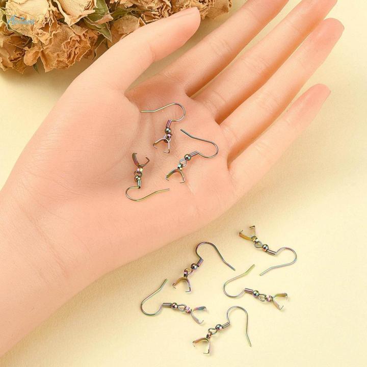 10Pcs Earring Hooks Jewelry Findings Making Women Girls Ear Wire