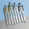 Creative Deformation Robot Shape Gel Pen 0.5mm Boy Black Ink Gel Pen Detachable finpae.