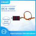 LED Display Mini 0.28 inch DC 0 -100V Digital Voltmeter 100V Volt Panel Indicator Monitor Voltage Meter-1PCS - Compact Digital Voltmeter.