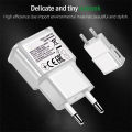 USB Charger EU 5V 2A Wall Adapter for oppo A33 A37 Neo9 A53 A59 F1S A57 A39 R9 Plus R9S Micro Type-c Usb Cable Charging.