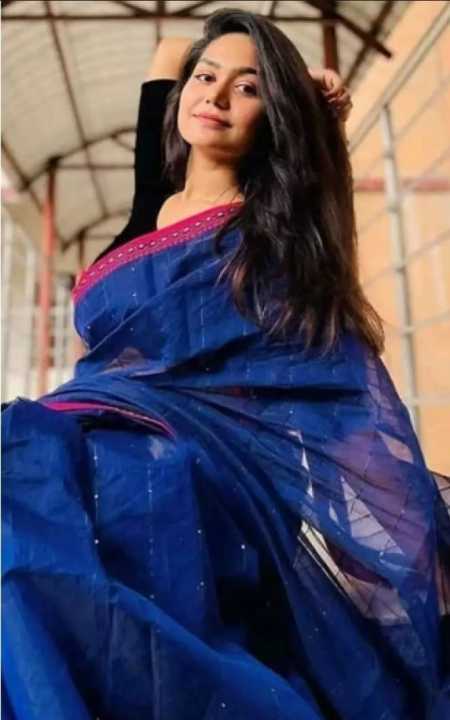 Exclusive Fashionable Trendy HalfSilk BallPar Chumki Tangail Sharee for Women