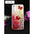 For VIVO Y20 / VIVO Y20i / VIVO Y20 G / VIVO Y20s / VIVO Y12s / VIVO Y12aFlexible Pc Butterfly Fashionable Ladies back Cover with camera protection - Camera - Phone.