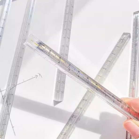 Transparent%20Triangular%20Ruler%20Student%20Unprinted%20Style%20Drawing%20Measurement%20Ruler%20Examination%20Office%20Stereo%20Scale%2015cm%20-%20Image%205