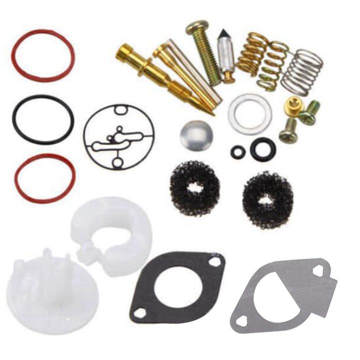 3X Lawn Mower Carburetor Repair Kit Rebuild Set for -Stratton 11HP-19HP Master Overhaul for Nikki Carbs
