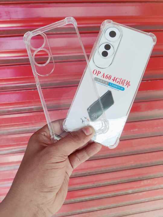 For%20Oppo%20A60%204G%20Edge-Reinforced%20Shockproof%20Cushion%20Back%20Clear%20Hybrid%20Transparent%20Sof%20Silicon%20Cover%20Casing%20-%20Image%204