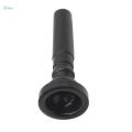 4x Musical Instrument Trumpet Mouthpiece for Trumpet Woodwind Black. 