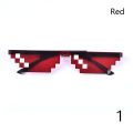 Thug Life Attitude Sunglasses 8 Bit Pixel Deal With IT Unisex Glass Eyewear New Fullhouse.