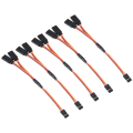 5Pcs 150mm Y Type Extended Line Extension Lead Wire Cable.