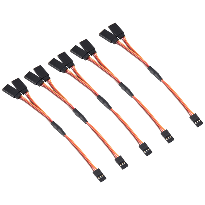 5Pcs 150mm Y Type Extended Line Extension Lead Wire Cable