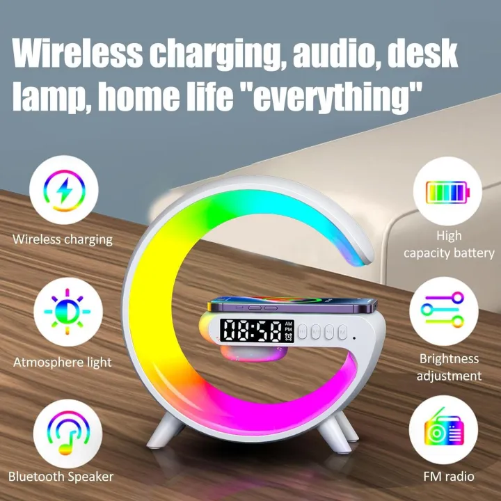 Smart%20Light%20Sound%20Machine%20with%20Wireless%20Charger,%20Music%20Rhythm%20Atmosphere%20Light,%20Bluetooth%20Speaker,%20Clock%20Alarm,%20Button%20and%20APP%20Control%20(White)%20-%20Image%205