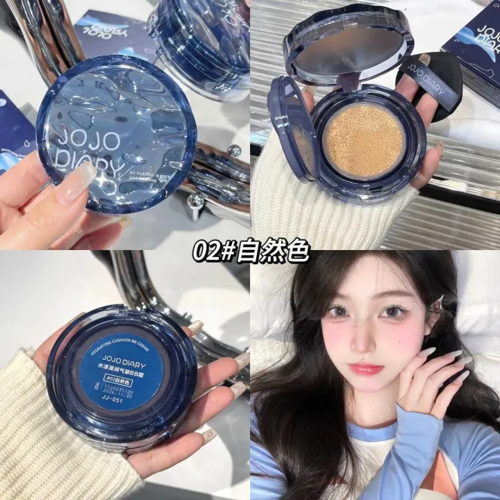 JOJO%20DIARY%20Hydrating%20Cushion%20BB%20Cream%20Foundation%20is%20delicate%20and%20natural,%20lightweight,%20and%20transparent%20without%20powder%20-%20Image%207
