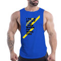 2023 Summer Fashion Outdoor Casual Sports Style Solid Color Vest 2d Cartoon Print Men'S Crewneck Comfortable Breathable Top.