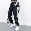 Hot Big Pockets Cargo pants women High Waist Loose Streetwear pants Baggy Tactical Trouser hip hop joggers pants. 