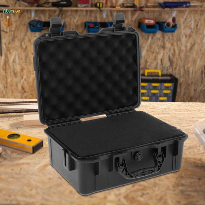 Tool%20Box%20Storage%20Case%20Hardware%20Organizer%20Impact%20Resistant%20Lockable%20Portable%20Hard%2028.8cmx18.7cmx13cm%20-%20Image%205