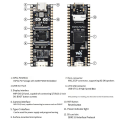 ESP32-P4 Development Board Featuring MIPI Camera, Audio Speaker Interface, and ESP32-P4 Chip. 