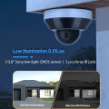 Vikylin 6MP 2.8-8mm 3X Zoom PTZ Dome Security IP Camera For Hikvision Compatible POE With MIC Human Vehicle Detection Home CCTV. 